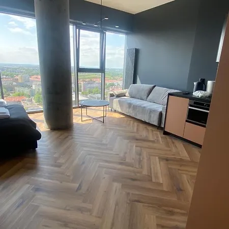 Hanza Tower 21 Black Szczecin